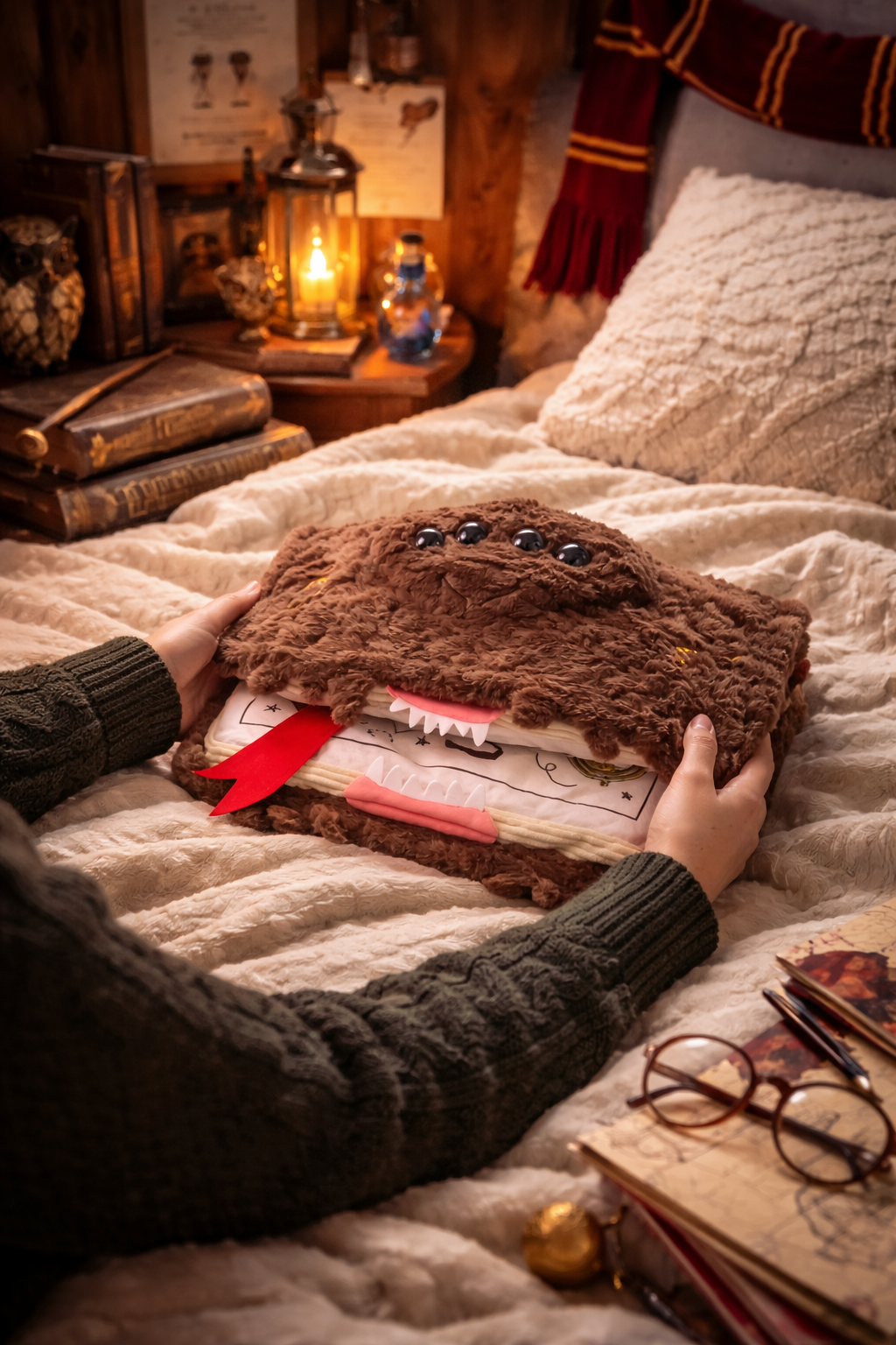 Magic Monster Book Plush